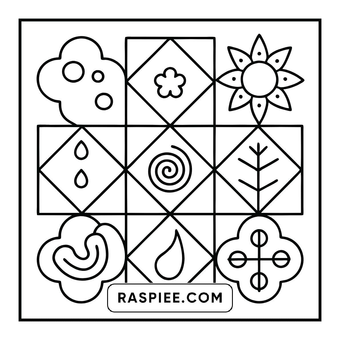 120 Bold and Easy Comfy Patterns Coloring Pages