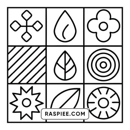 120 Bold and Easy Comfy Patterns Coloring Pages