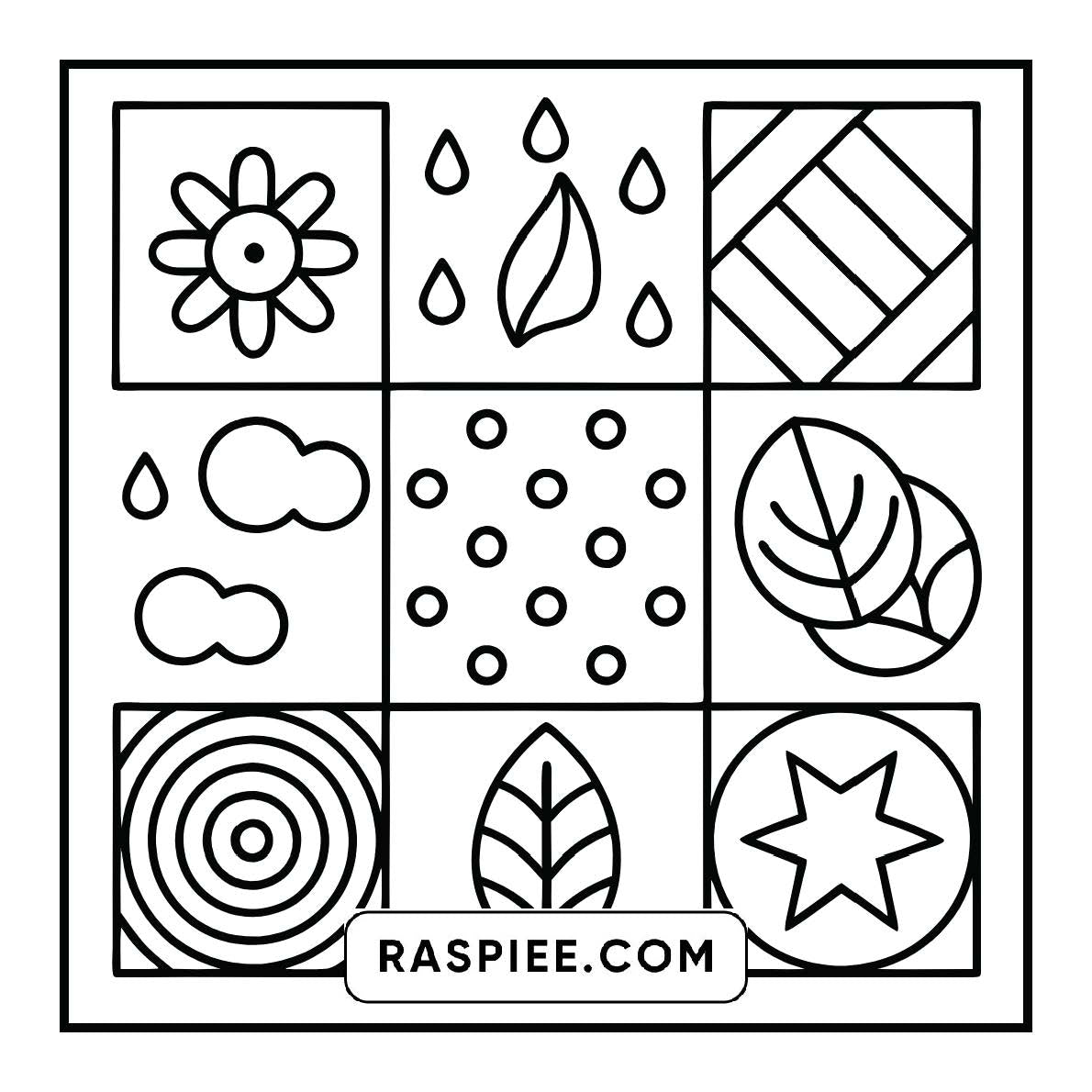 120 Bold and Easy Comfy Patterns Coloring Pages