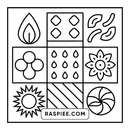 120 Bold and Easy Comfy Patterns Coloring Pages