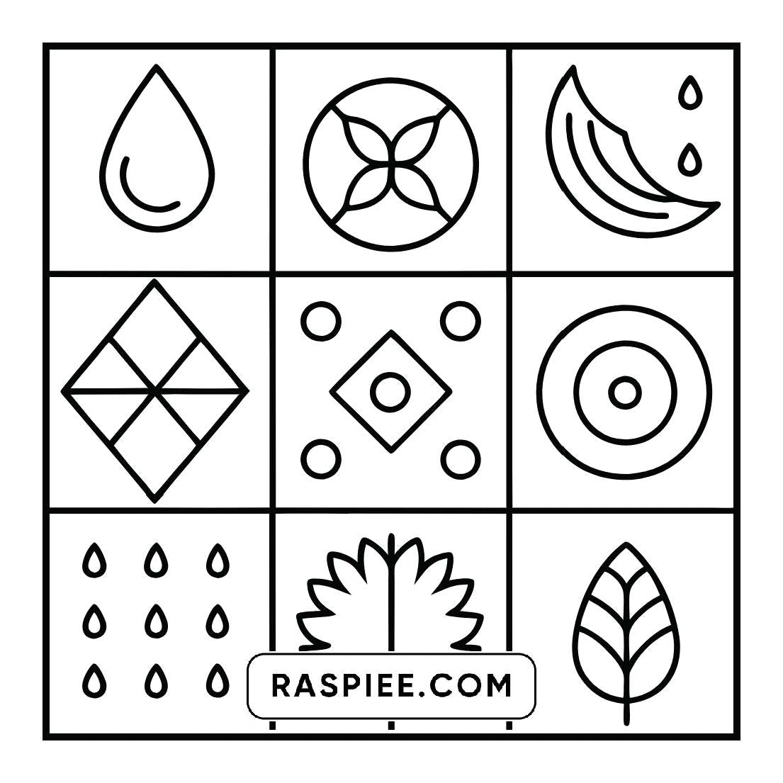 120 Bold and Easy Comfy Patterns Coloring Pages