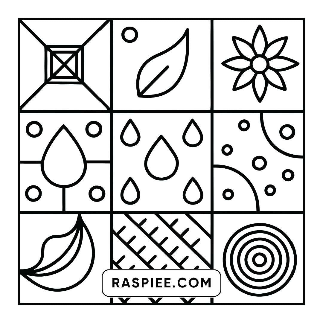 120 Bold and Easy Comfy Patterns Coloring Pages