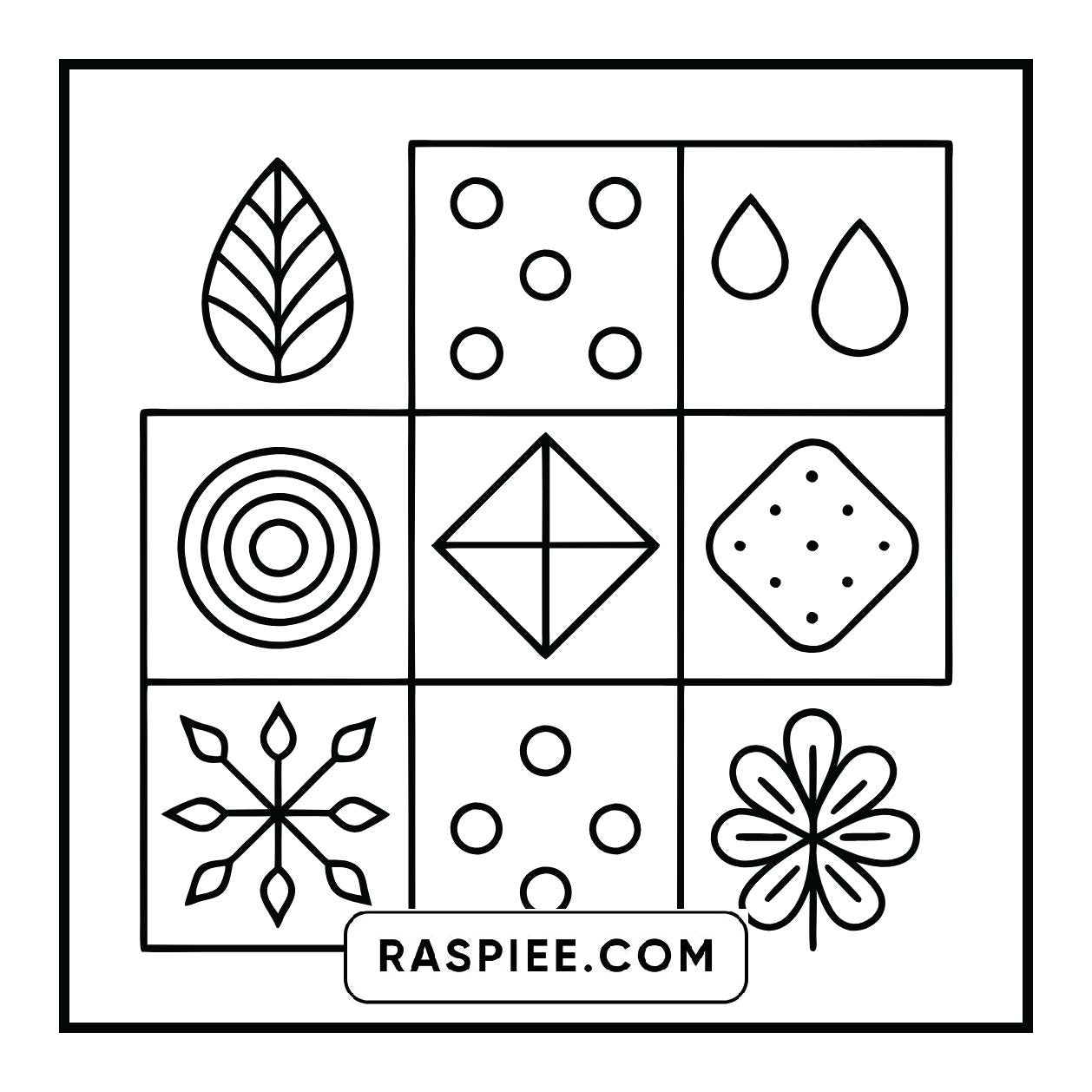 120 Bold and Easy Comfy Patterns Coloring Pages