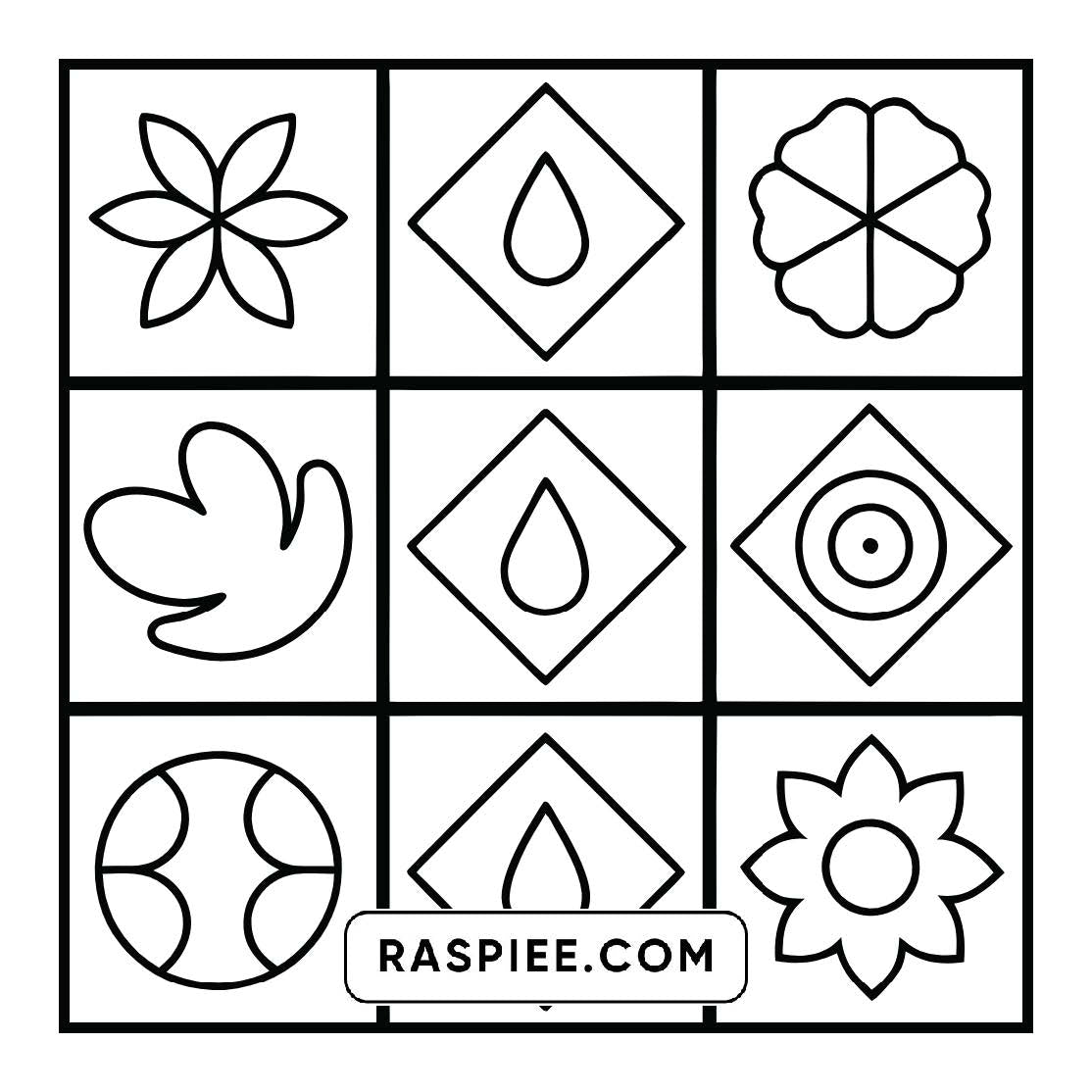 120 Bold and Easy Comfy Patterns Coloring Pages