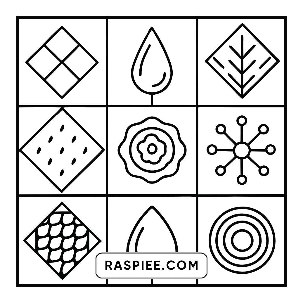 120 Bold and Easy Comfy Patterns Coloring Pages