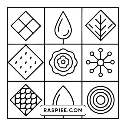 120 Bold and Easy Comfy Patterns Coloring Pages