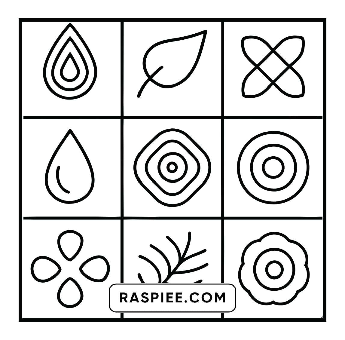 120 Bold and Easy Comfy Patterns Coloring Pages
