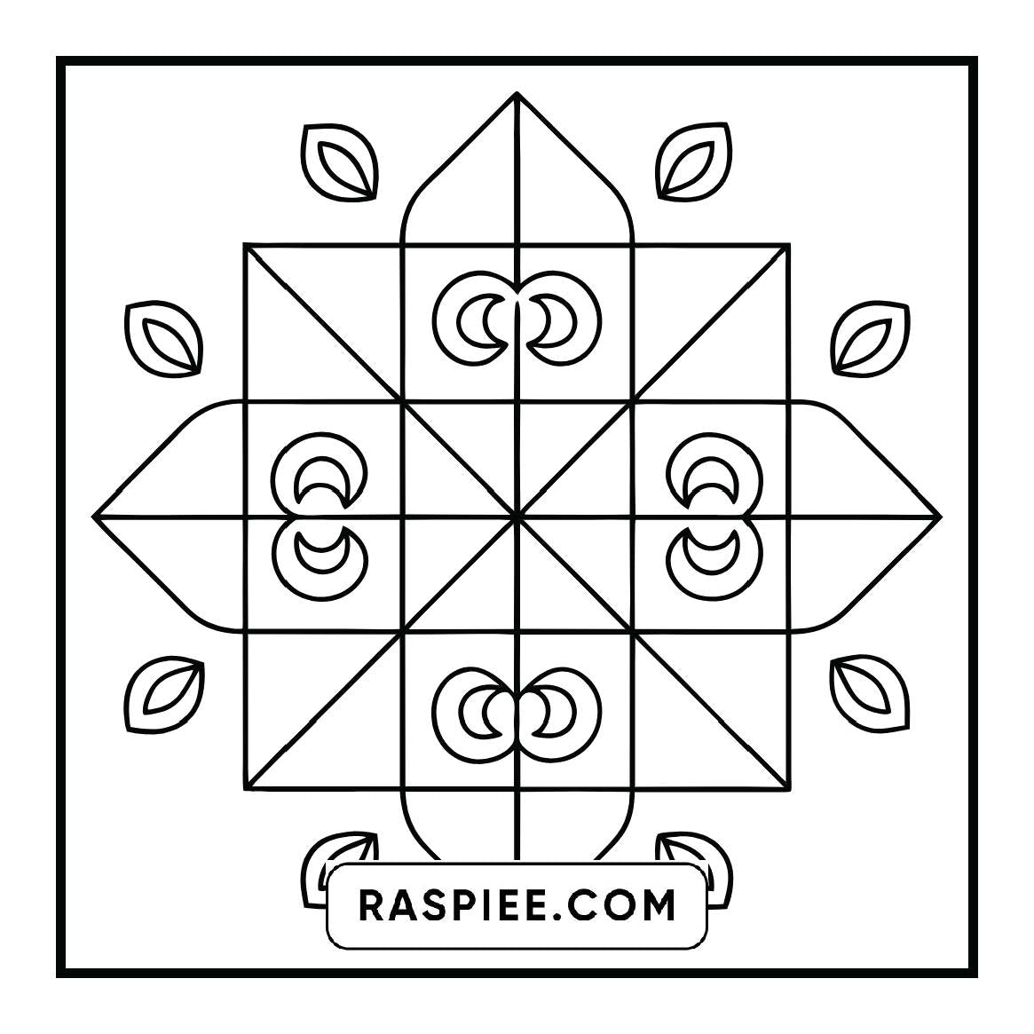 120 Bold and Easy Comfy Patterns Coloring Pages