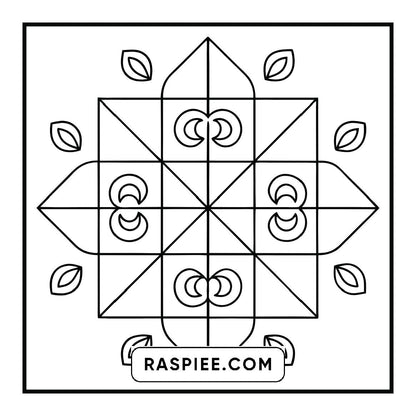 120 Bold and Easy Comfy Patterns Coloring Pages