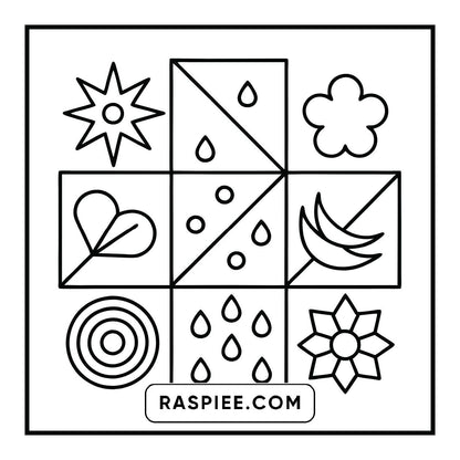 120 Bold and Easy Comfy Patterns Coloring Pages