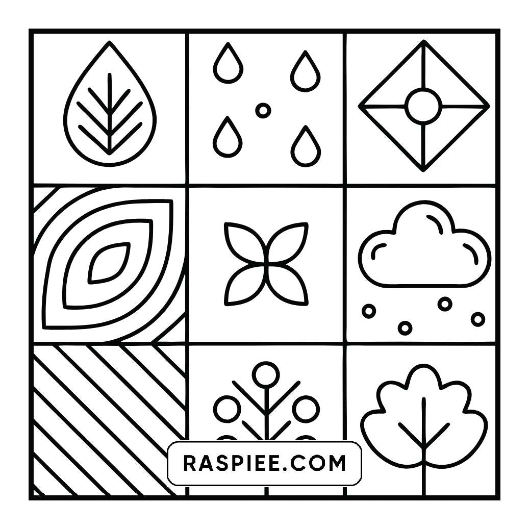 120 Bold and Easy Comfy Patterns Coloring Pages