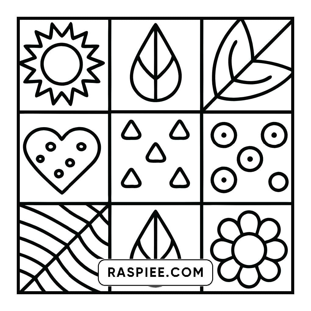 120 Bold and Easy Comfy Patterns Coloring Pages