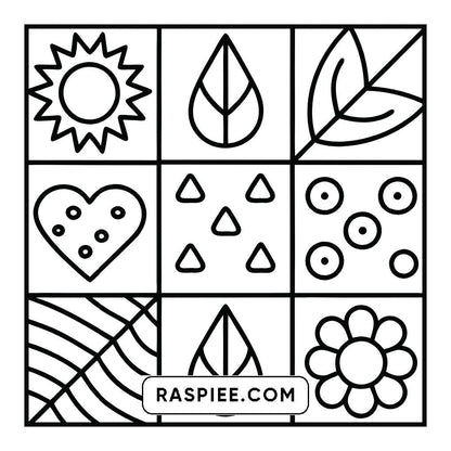 120 Bold and Easy Comfy Patterns Coloring Pages