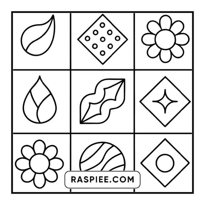 120 Bold and Easy Comfy Patterns Coloring Pages