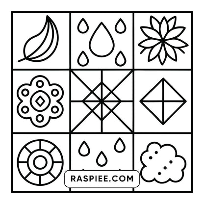 120 Bold and Easy Comfy Patterns Coloring Pages