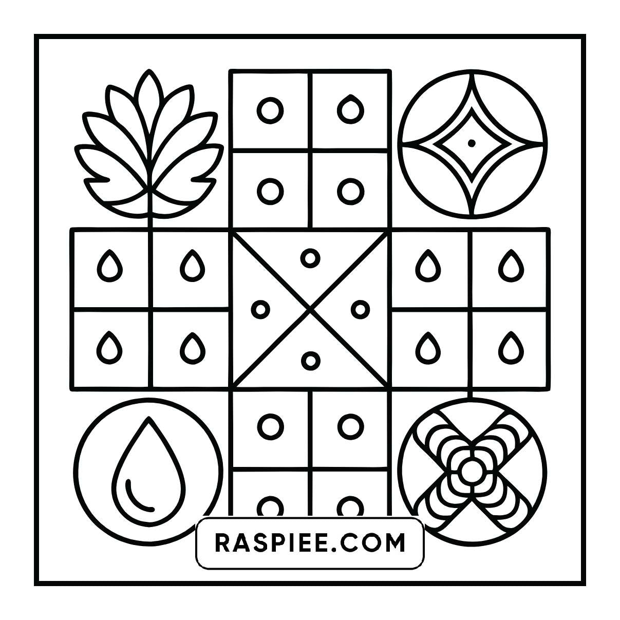 120 Bold and Easy Comfy Patterns Coloring Pages