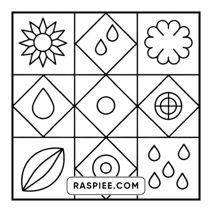120 Bold and Easy Comfy Patterns Coloring Pages