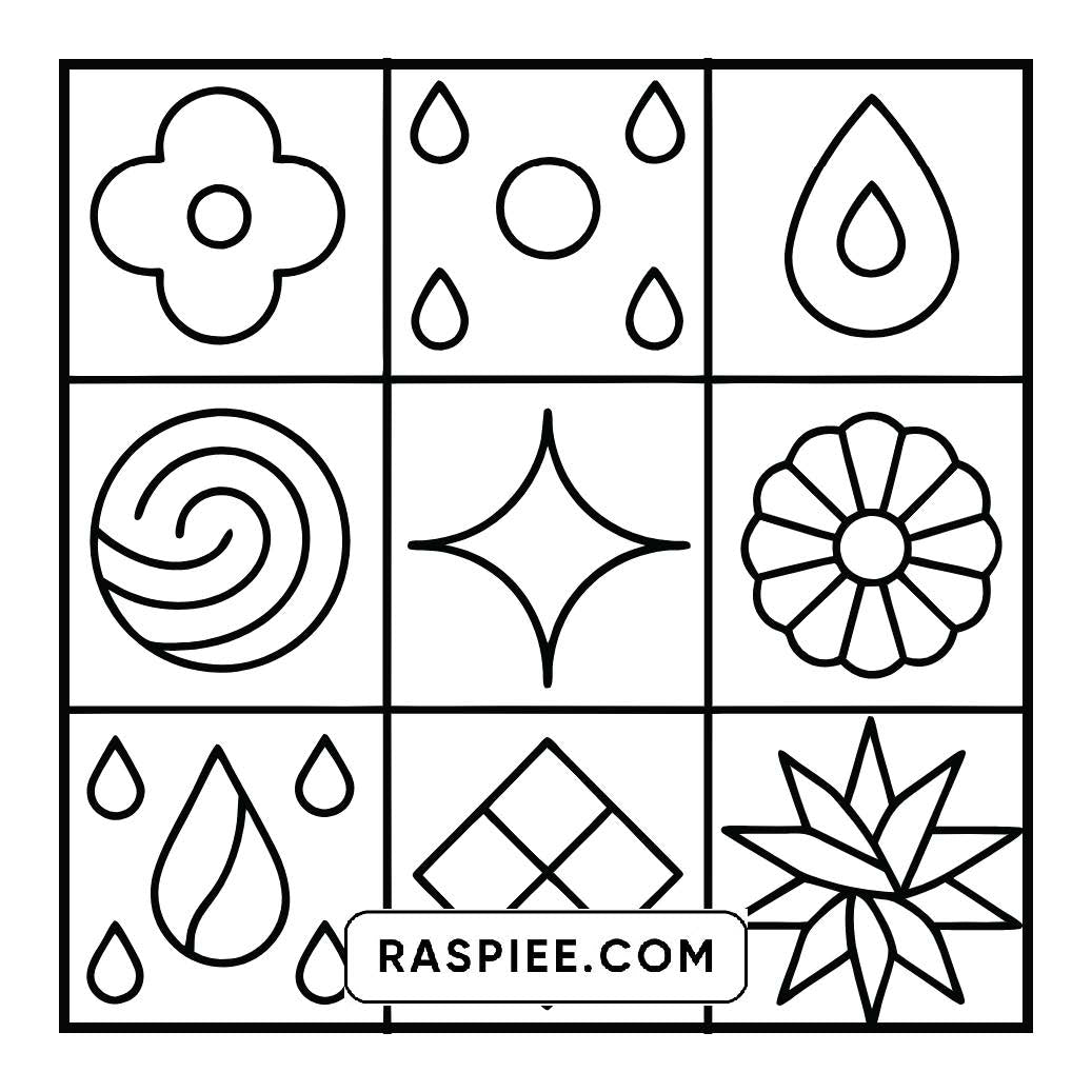 120 Bold and Easy Comfy Patterns Coloring Pages