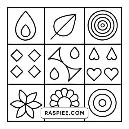 120 Bold and Easy Comfy Patterns Coloring Pages