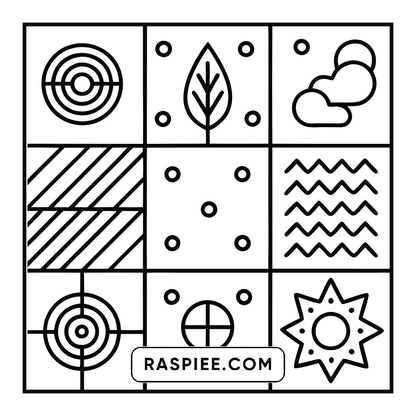 120 Bold and Easy Comfy Patterns Coloring Pages