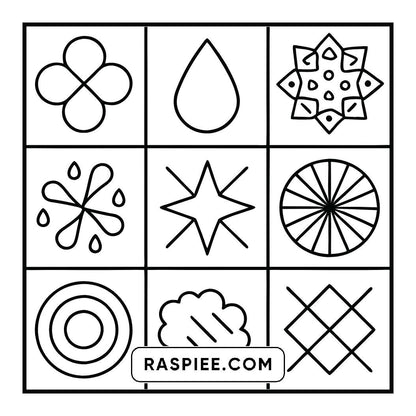 120 Bold and Easy Comfy Patterns Coloring Pages