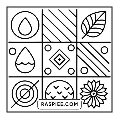 120 Bold and Easy Comfy Patterns Coloring Pages