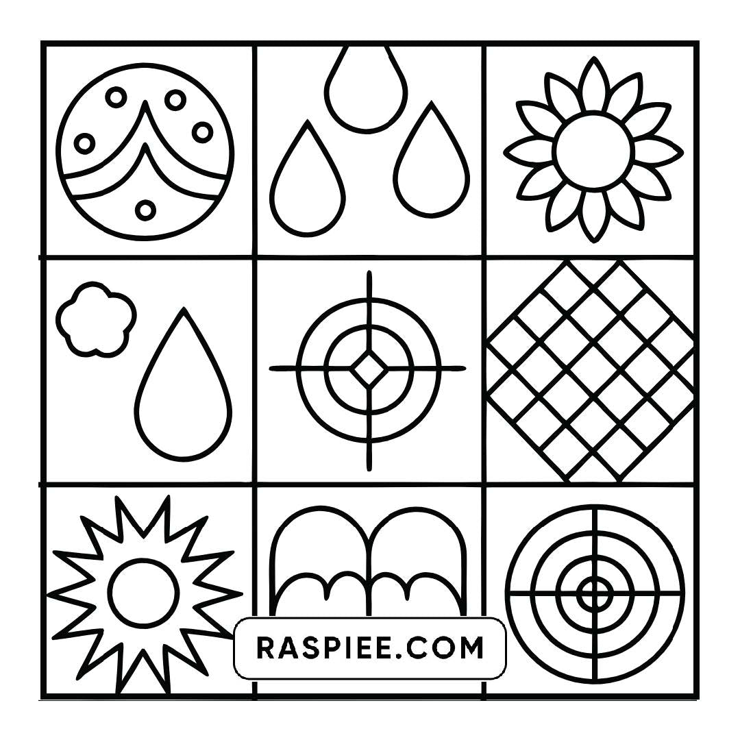 120 Bold and Easy Comfy Patterns Coloring Pages