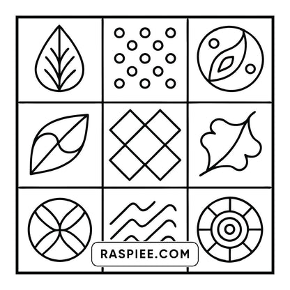 120 Bold and Easy Comfy Patterns Coloring Pages