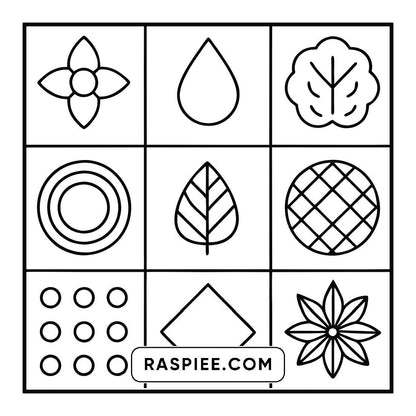 120 Bold and Easy Comfy Patterns Coloring Pages