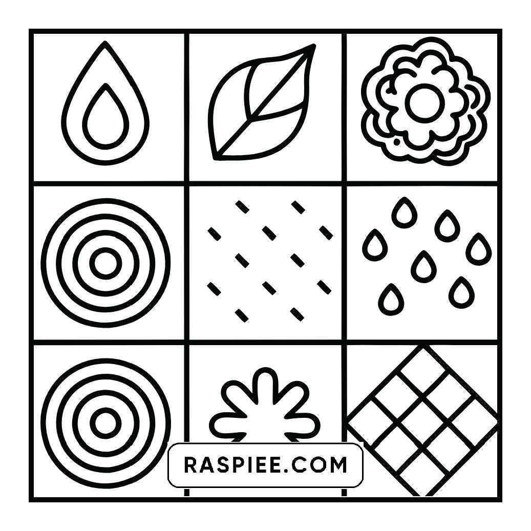 120 Bold and Easy Comfy Patterns Coloring Pages