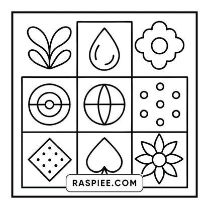 120 Bold and Easy Comfy Patterns Coloring Pages