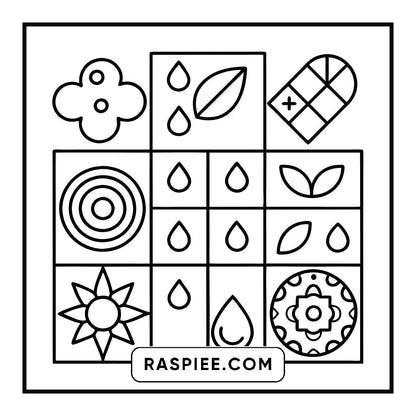 120 Bold and Easy Comfy Patterns Coloring Pages