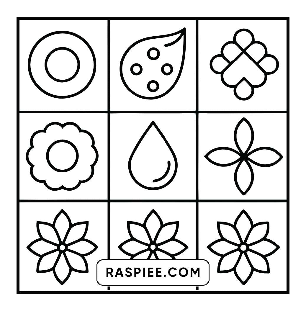 120 Bold and Easy Comfy Patterns Coloring Pages