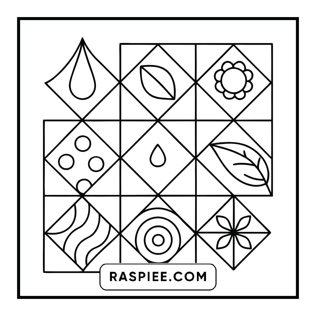 120 Bold and Easy Comfy Patterns Coloring Pages
