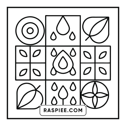 120 Bold and Easy Comfy Patterns Coloring Pages