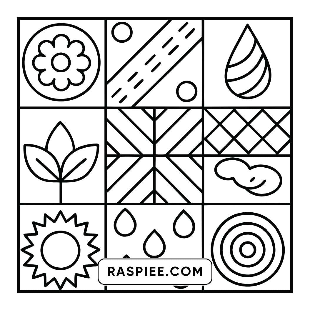 120 Bold and Easy Comfy Patterns Coloring Pages