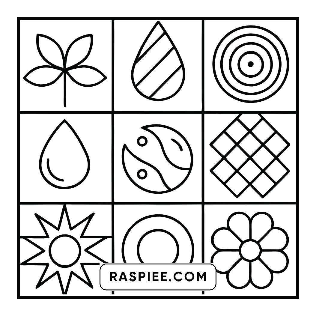 120 Bold and Easy Comfy Patterns Coloring Pages