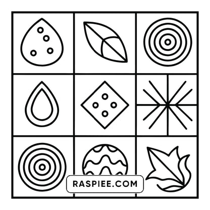 120 Bold and Easy Comfy Patterns Coloring Pages