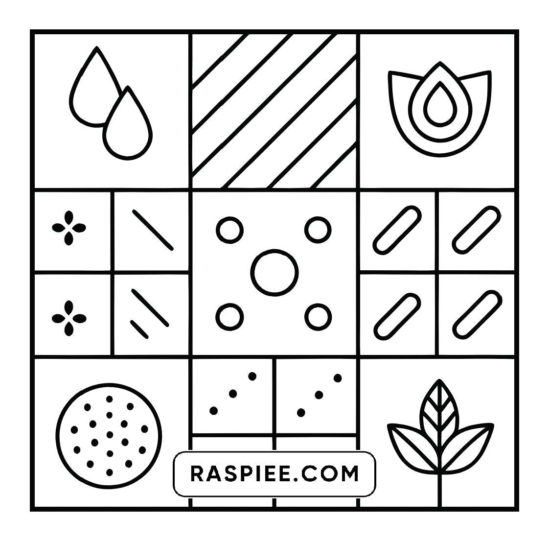 120 Bold and Easy Comfy Patterns Coloring Pages