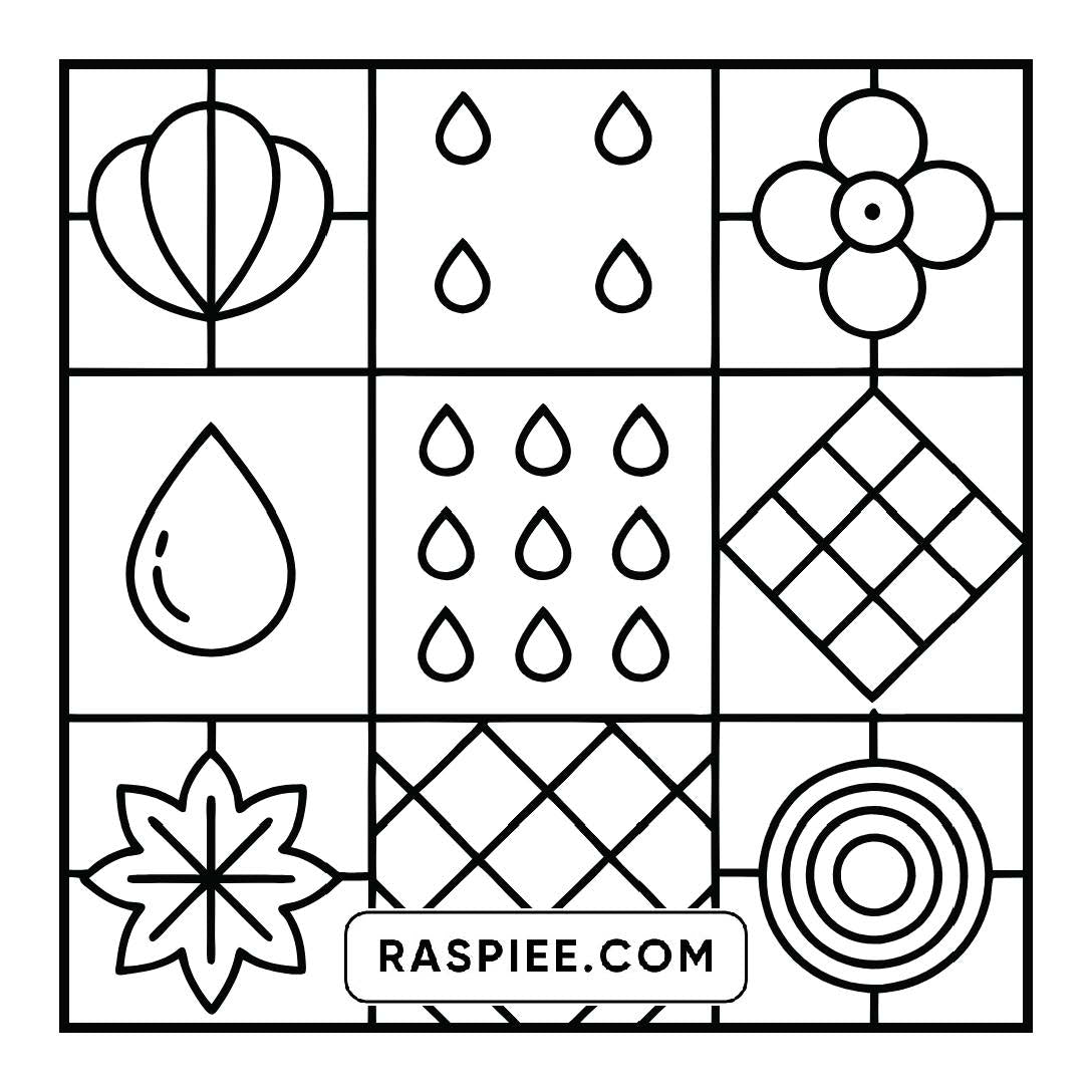120 Bold and Easy Comfy Patterns Coloring Pages