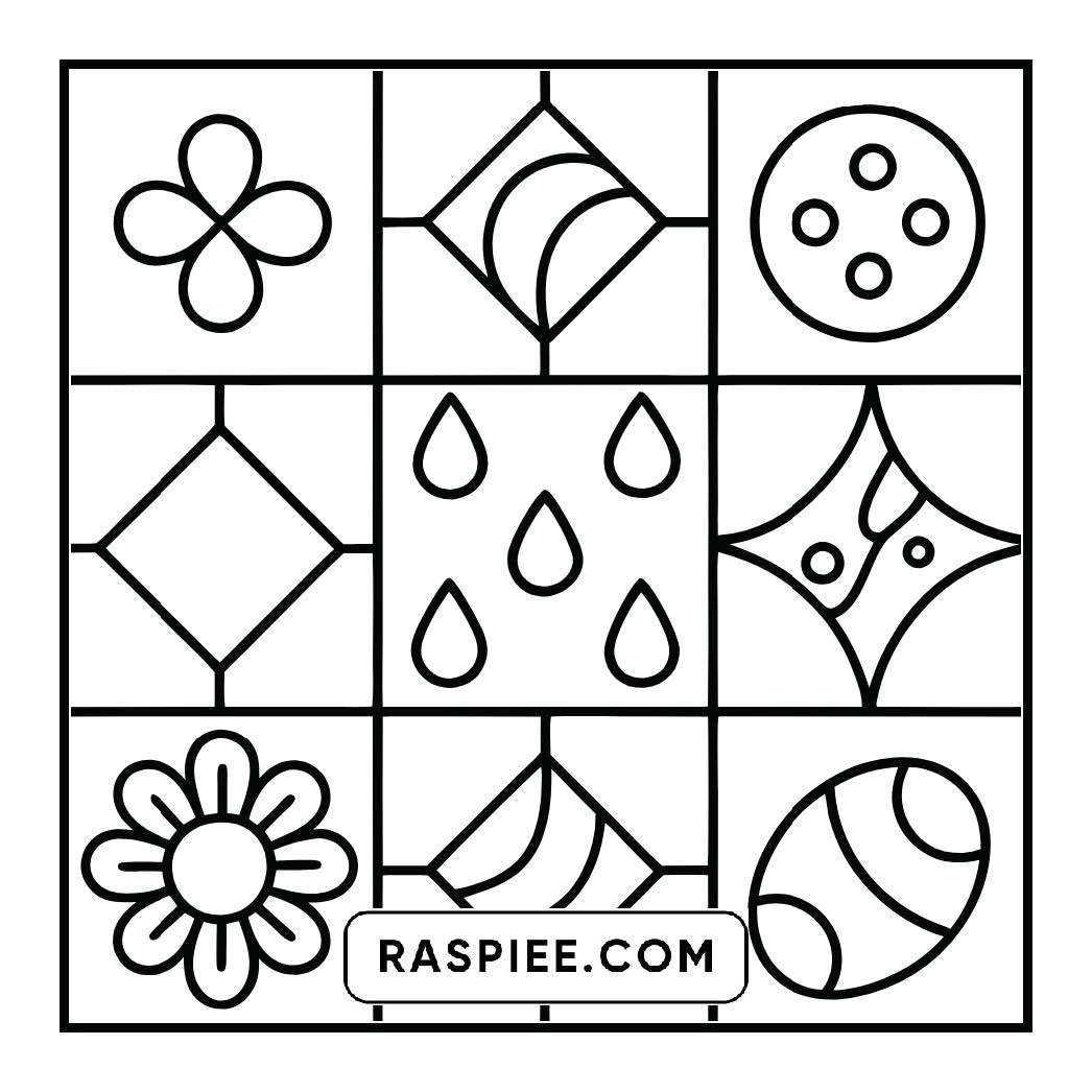 120 Bold and Easy Comfy Patterns Coloring Pages