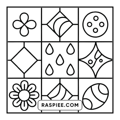 120 Bold and Easy Comfy Patterns Coloring Pages