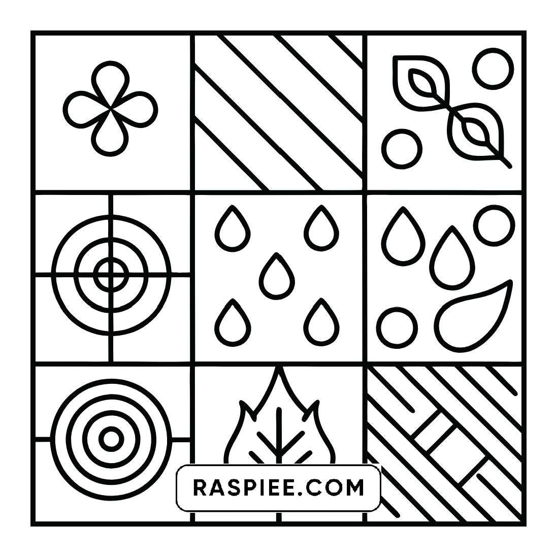 120 Bold and Easy Comfy Patterns Coloring Pages