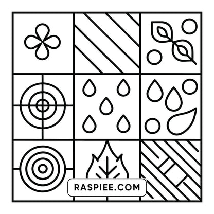 120 Bold and Easy Comfy Patterns Coloring Pages