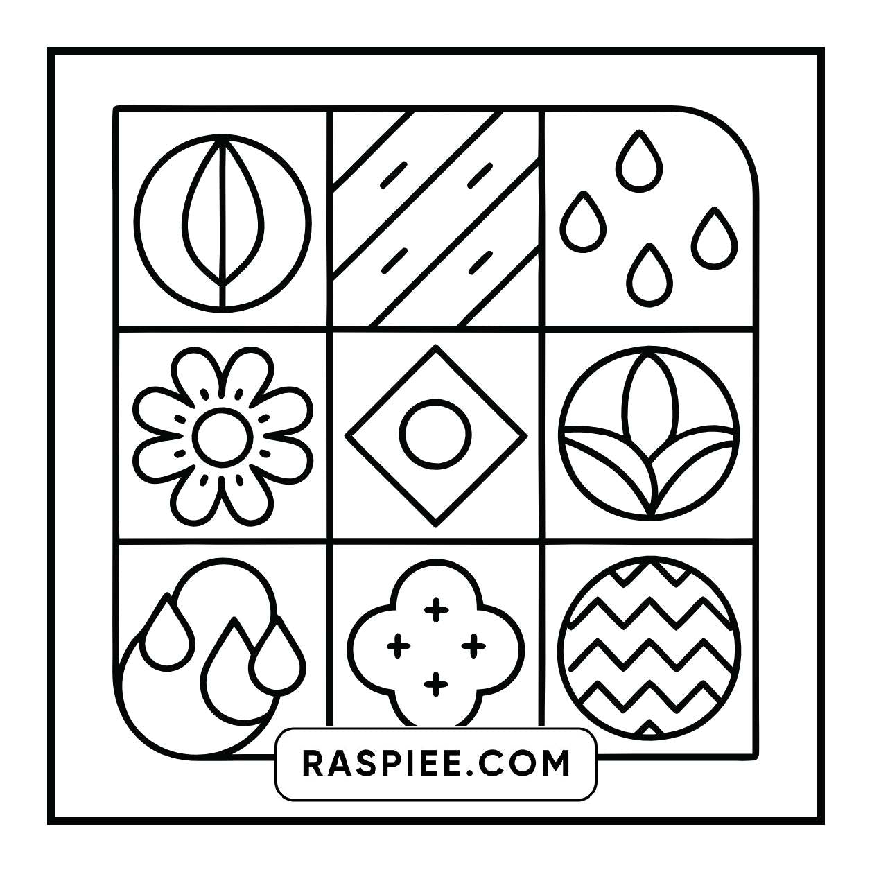 120 Bold and Easy Comfy Patterns Coloring Pages