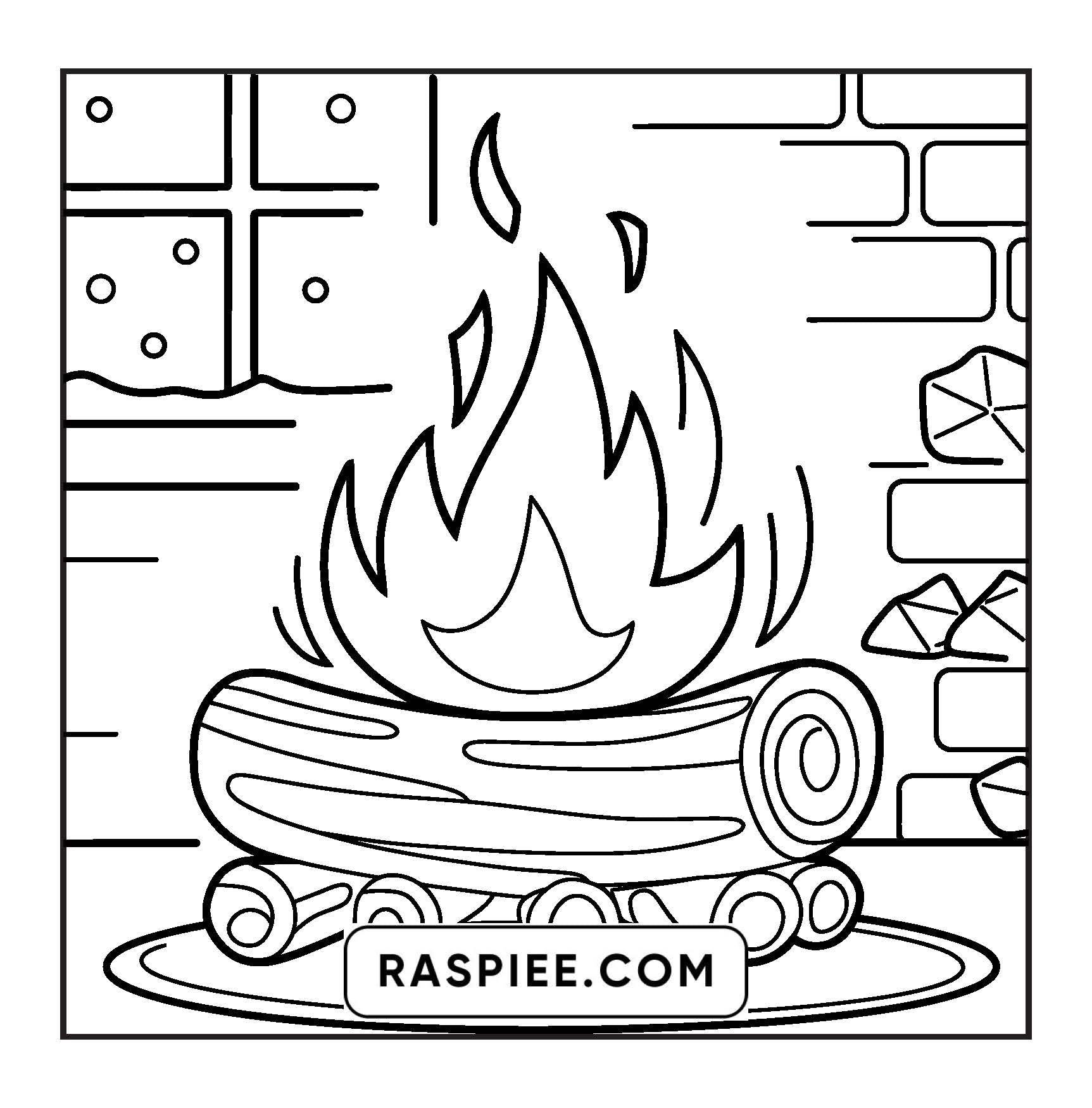 126 Bold and Easy Cozy Winter Coloring Pages