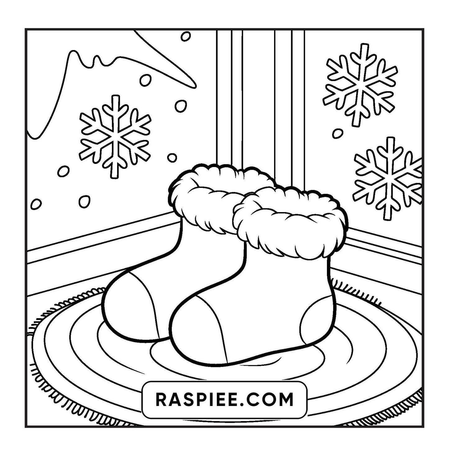 126 Bold and Easy Cozy Winter Coloring Pages