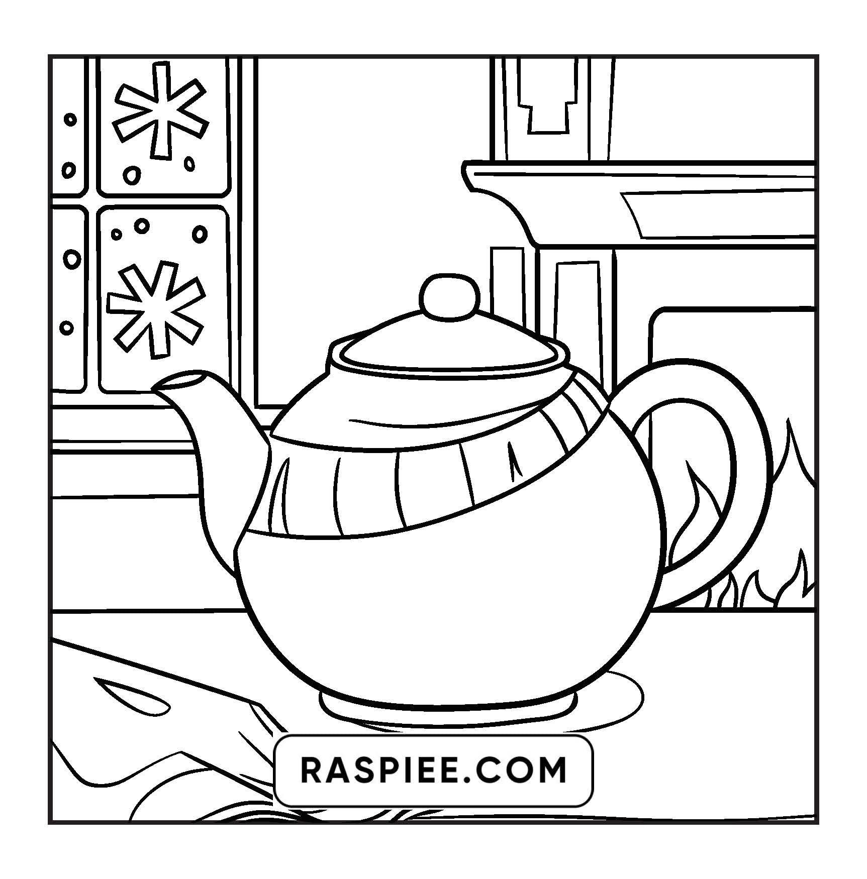 126 Bold and Easy Cozy Winter Coloring Pages