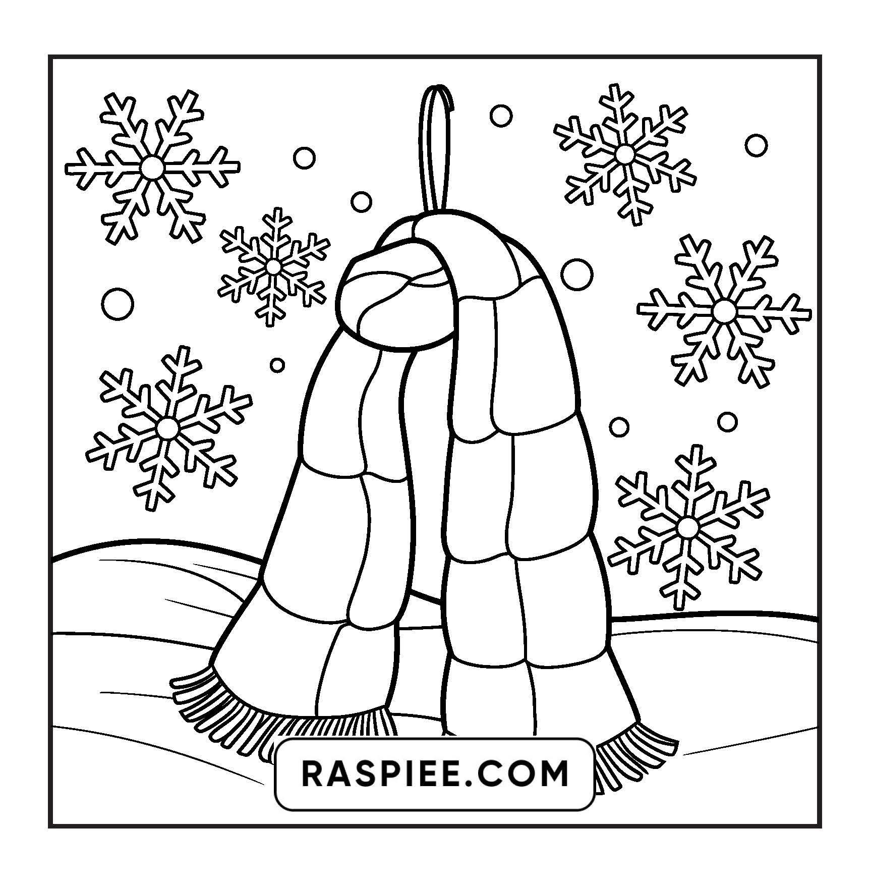 126 Bold and Easy Cozy Winter Coloring Pages