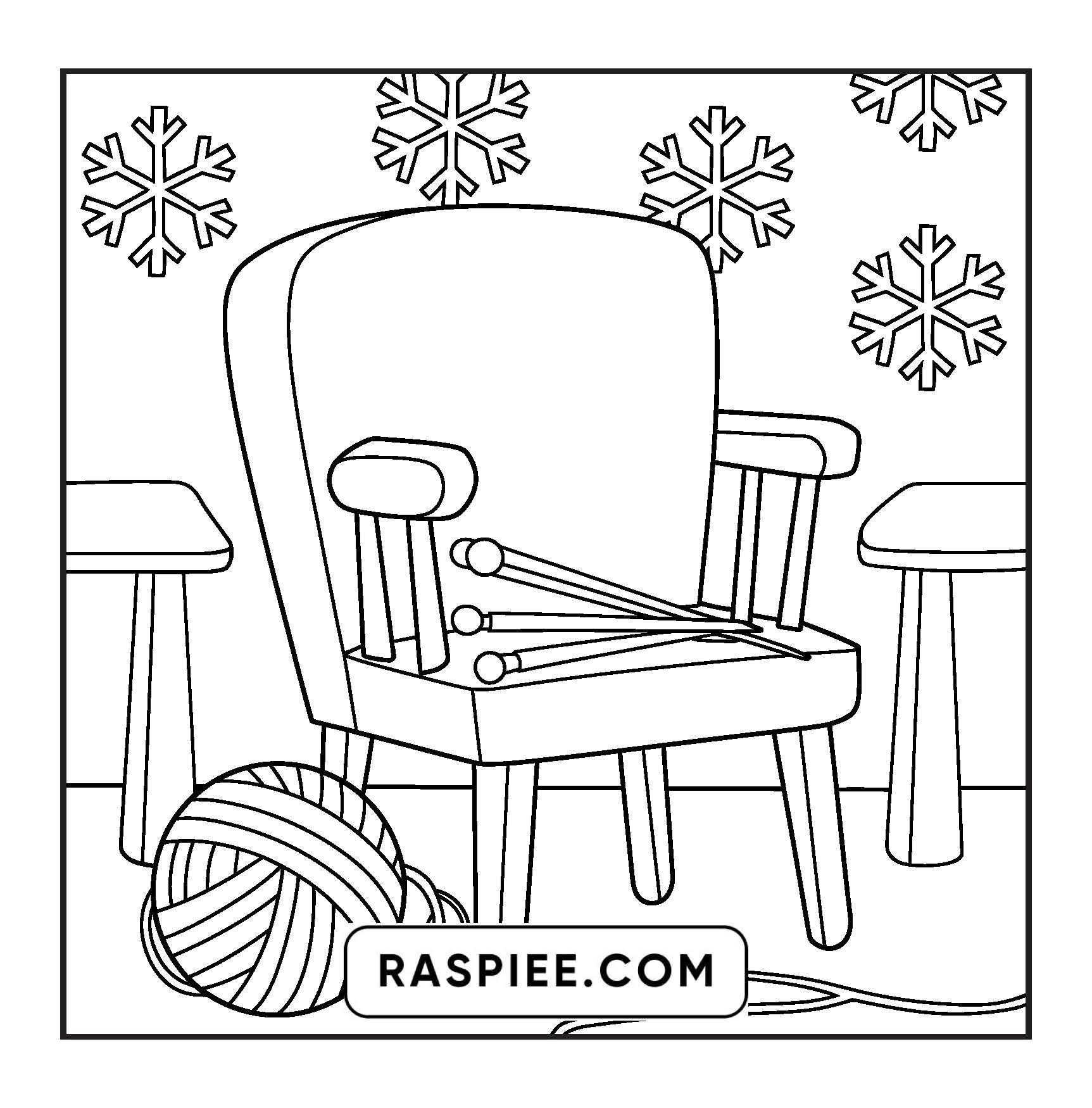 126 Bold and Easy Cozy Winter Coloring Pages